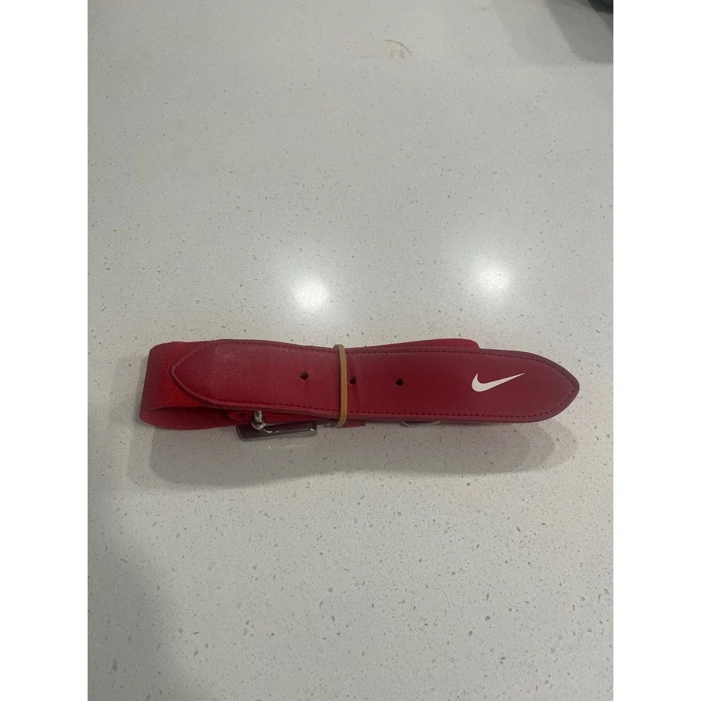 Nike‎ Youth Baseball Belt Red Adjustable Single Size